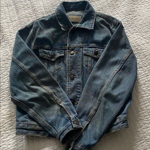 TNA Golden Oversized Jean Jacket